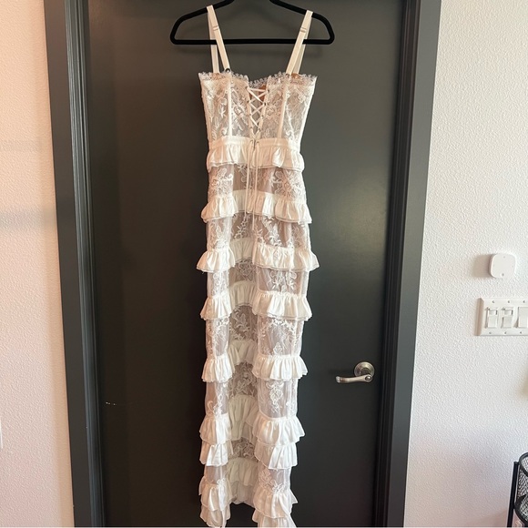 V. Chapman The Cassia Maxi Dress in White Size 0 NEW! New with tags! - Picture 11 of 13